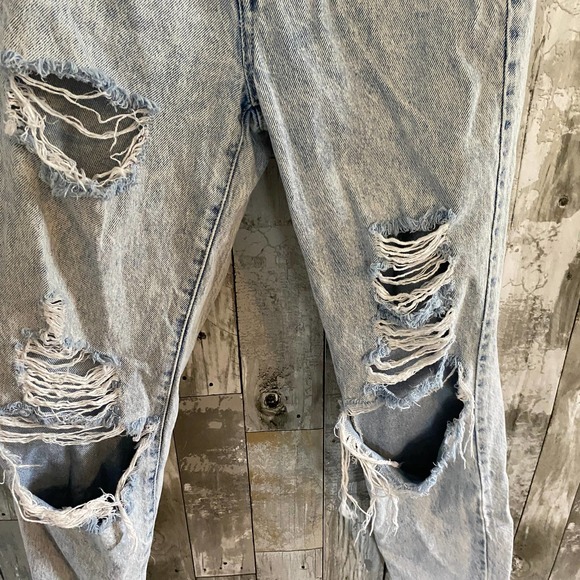 Pacsun high rise straight distressed jeans 23 - Picture 2 of 6